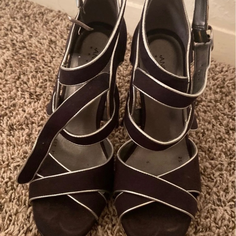 black heels